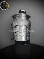 Medieval Knight Gorget&Pouldron Armor, Larp Armor Costume, Cosplay Armor, Sca Armor, Fantasy Armor, Gift for Men/women ISH Collection
