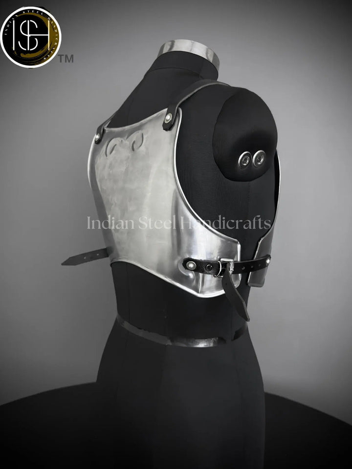 Steel Lady Cuirass Armor: Medieval Knight Cosplay - LARP SCA