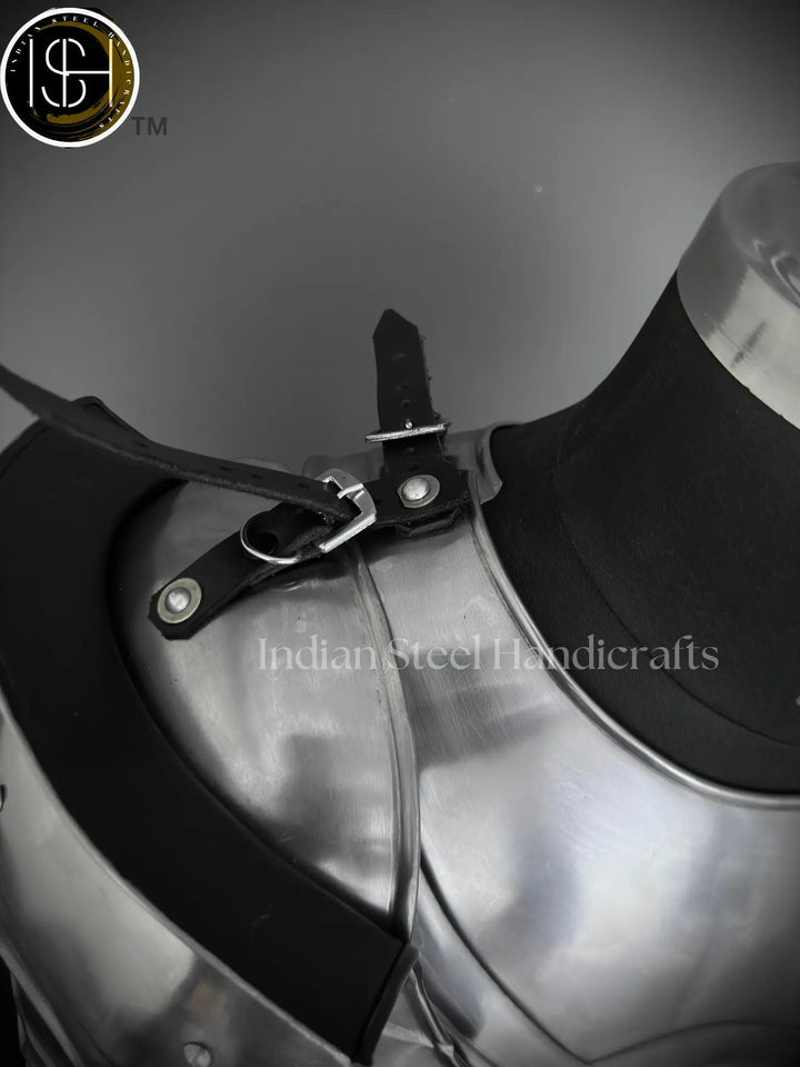 Medieval Knight Gorget&Pouldron Armor, fantasy Costume, Cosplay Armor, Sca Armor, Larp Armor, Gifts for Men/Woemen ISH Collection