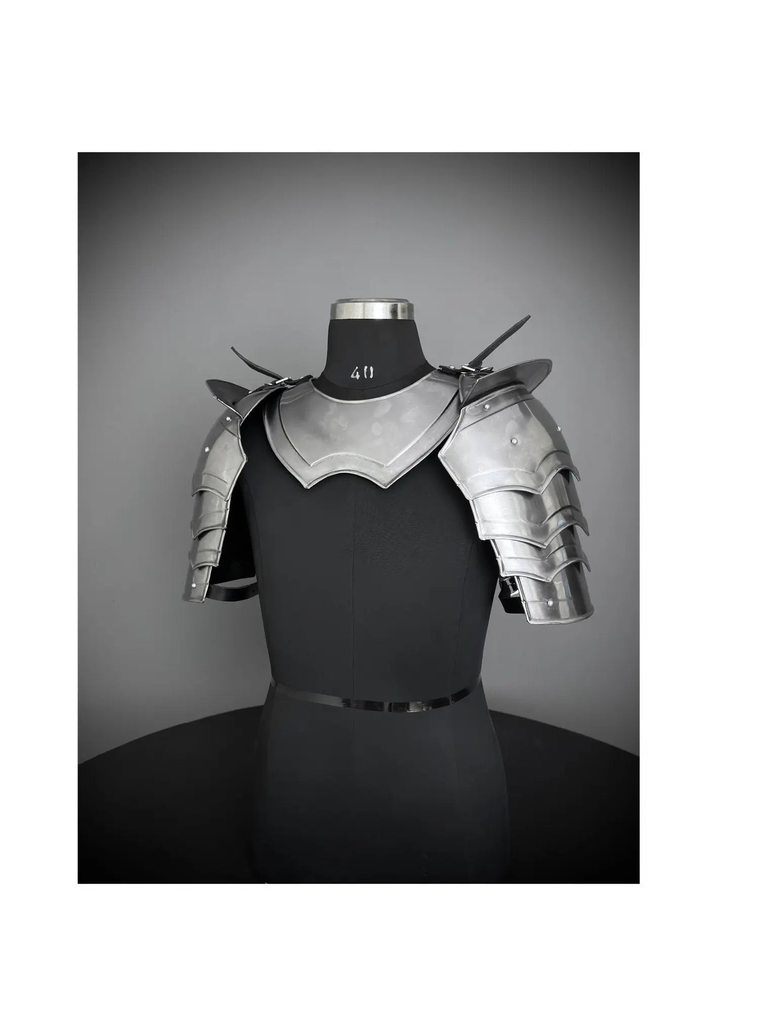 Medieval Knight Gorget&Pouldron Armor, fantasy Costume, Cosplay Armor, Sca Armor, Larp Armor, Gifts for Men/Woemen ISH Collection