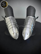 Medieval Knight Sabaton Armor, fantasy great set for Cosplay SCA, LARP, Fantasy Armor,Gift for men/women. ISH Collection