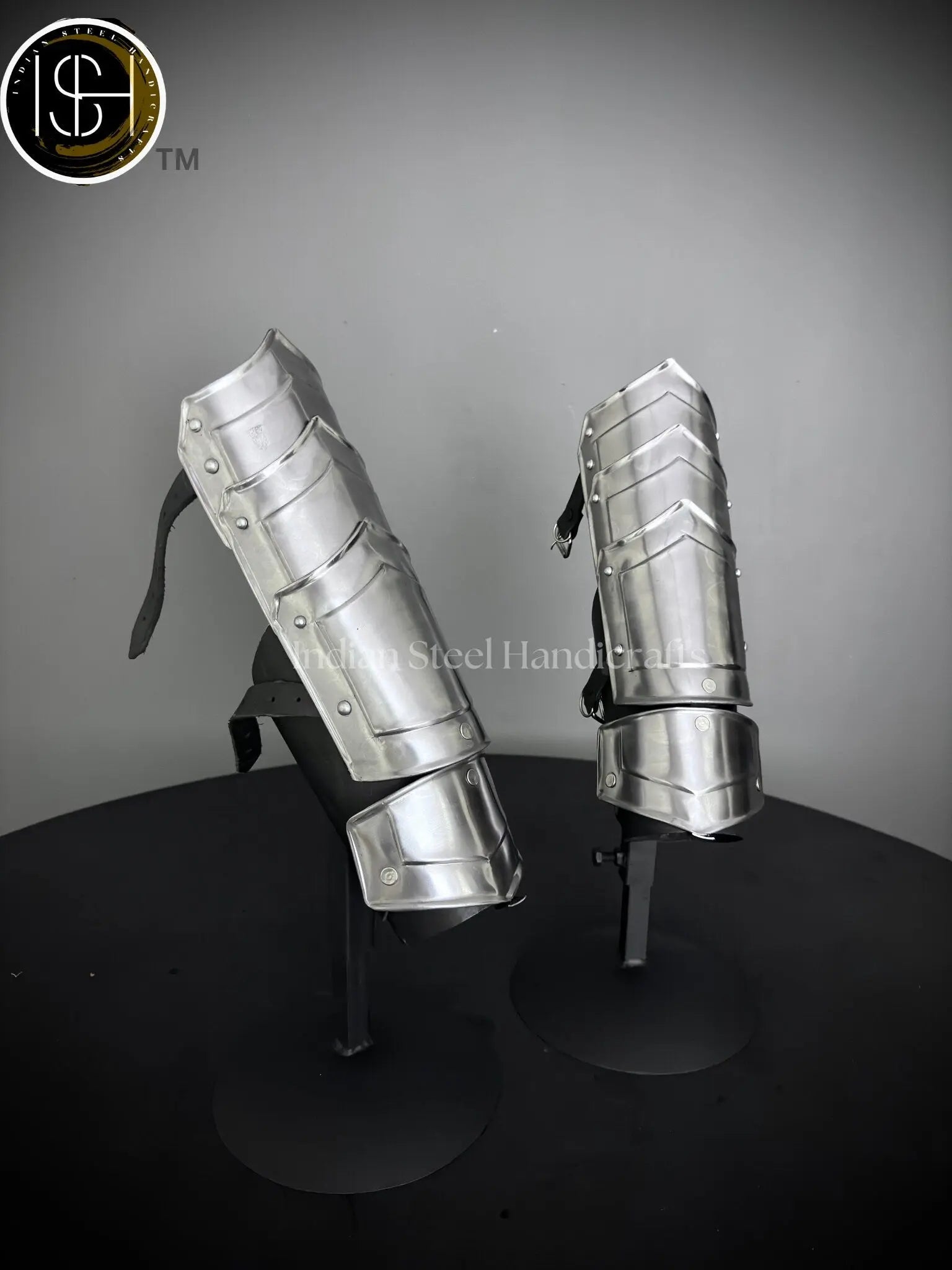 Medieval Knight Arm Bracers, Larp armor, fantasy costume, Cosplay Armor, Sca Armor, gift for men/women ISH Collection