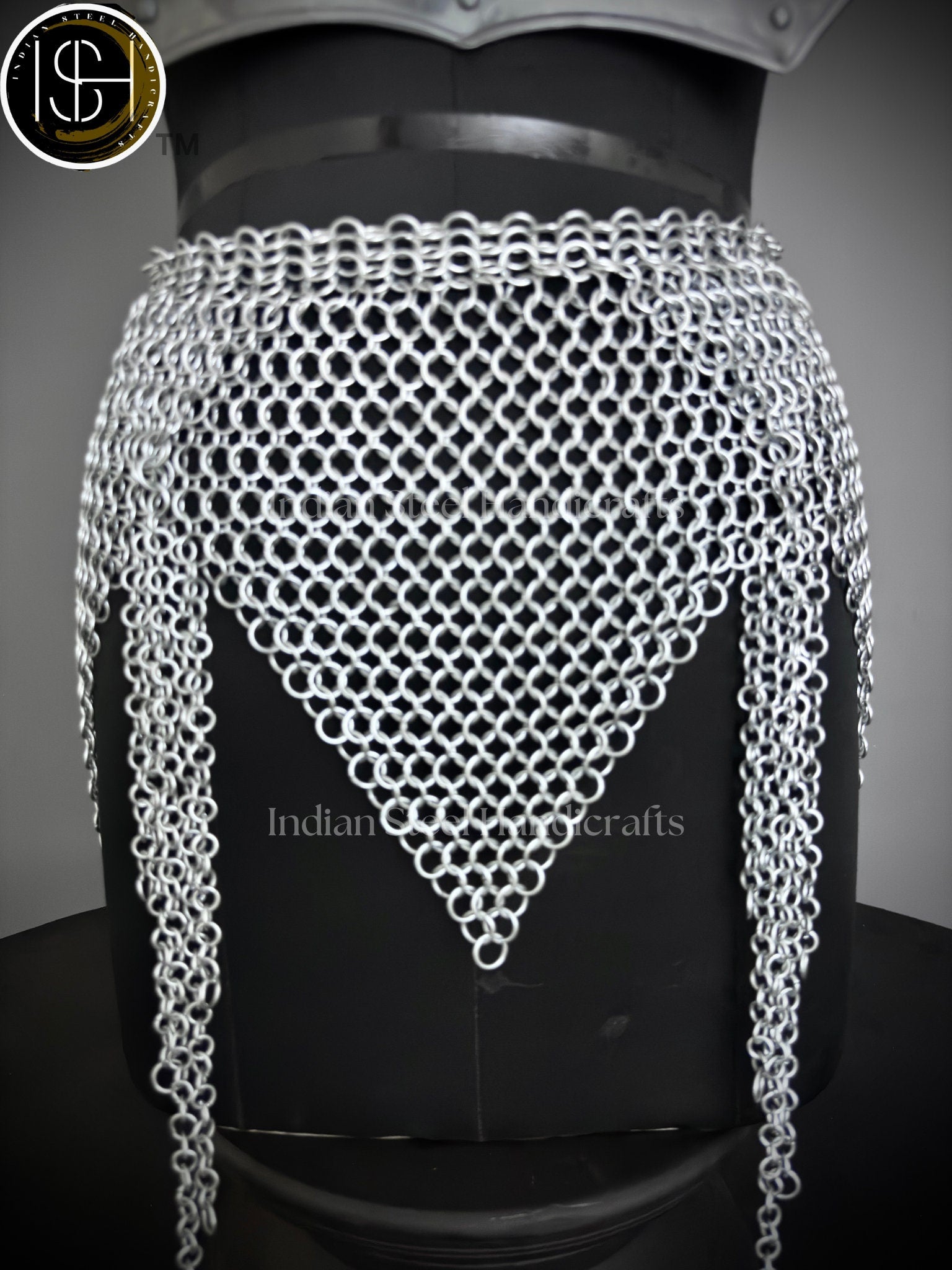 Ancient Knight Lady Armor,chest Armor, Chainmail Skirt Female  Armor Costume, Cosplay Armor, Larp Armor, Sca Armor, Gift for Men/Women.
