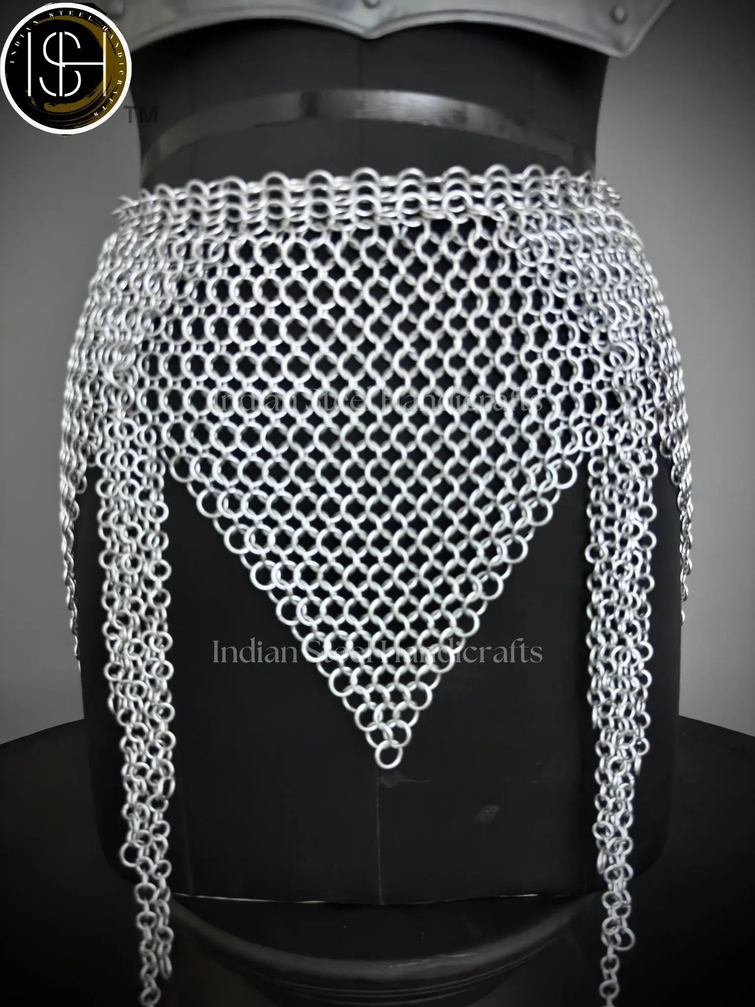 Ancient Knight Lady Armor,chest Armor, Chainmail Skirt Female  Armor Costume, Cosplay Armor, Larp Armor, Sca Armor, Gift for Men/Women. ISH Collection
