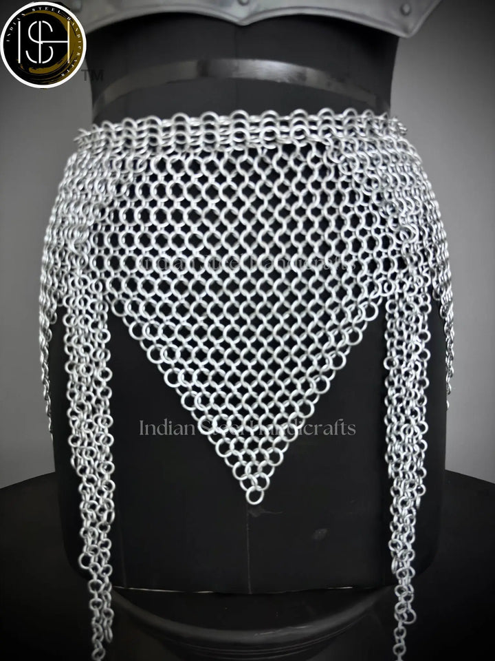 Ancient Knight Lady Armor,chest Armor, Chainmail Skirt Female  Armor Costume, Cosplay Armor, Larp Armor, Sca Armor, Gift for Men/Women. ISH Collection