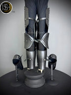 Medieval Knight leg Guard Armor, Sabatone Armor, Larp Armor, Cosplay Armor, Sca Armor, Gift For Men/Women. ISH Collection