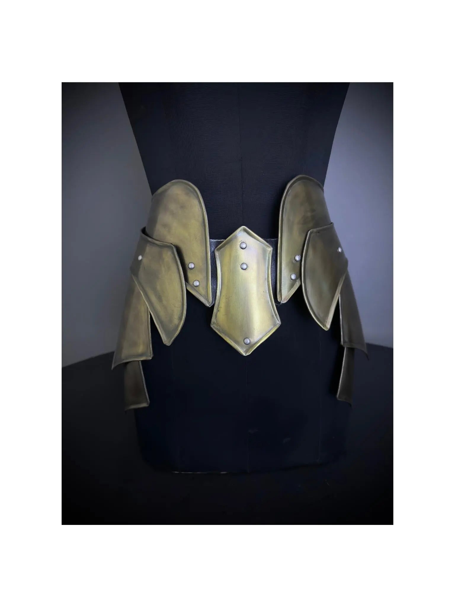 Medieval Knight Lady Armor, Female Larp Armor Costume, Belt Armor, Cosplay, Sca, Larp Armor, Gifts item ISH Collection
