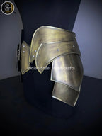 Steel Lady Armor Belt: Medieval Knight Costume, LARP Cosplay