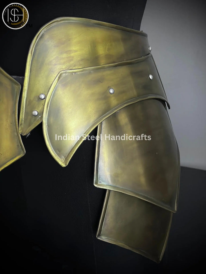Steel Lady Armor Belt: Medieval Knight Costume, LARP Cosplay