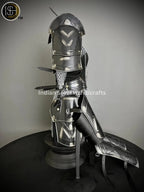 Medieval Cuirass Armor: Steel Chainmail, Lady Cosplay LARP Costume