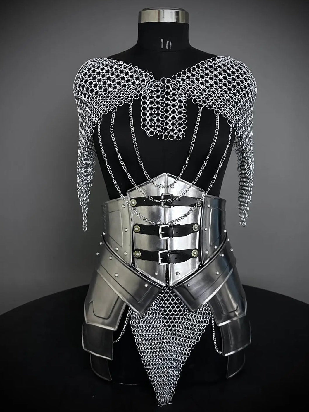 medieval armor,
medieval dress,
knight armor,
cosplay armor,
larp costume,
armour,
renfaire,
medieval costume,
armor,
cosplay costume,
gift for her,
birthday gift,
chainmail
 female harness,
 medieval belt,