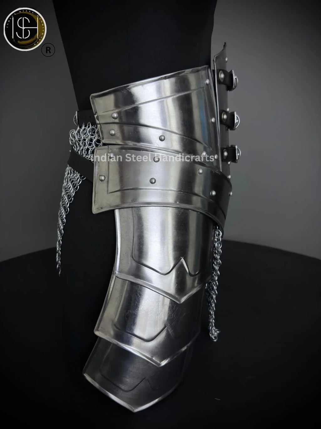 Medieval Steel Corset Armor: Chainmail Skirt, SCA LARP Cosplay