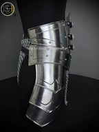 Medieval Steel Corset Armor: Chainmail Skirt, SCA LARP Cosplay