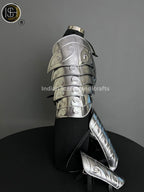 Medieval Knight Lady Armor, Fantasy Female Armor Costume, Cosplay, Larp Armor, Gift item. ISH Collection