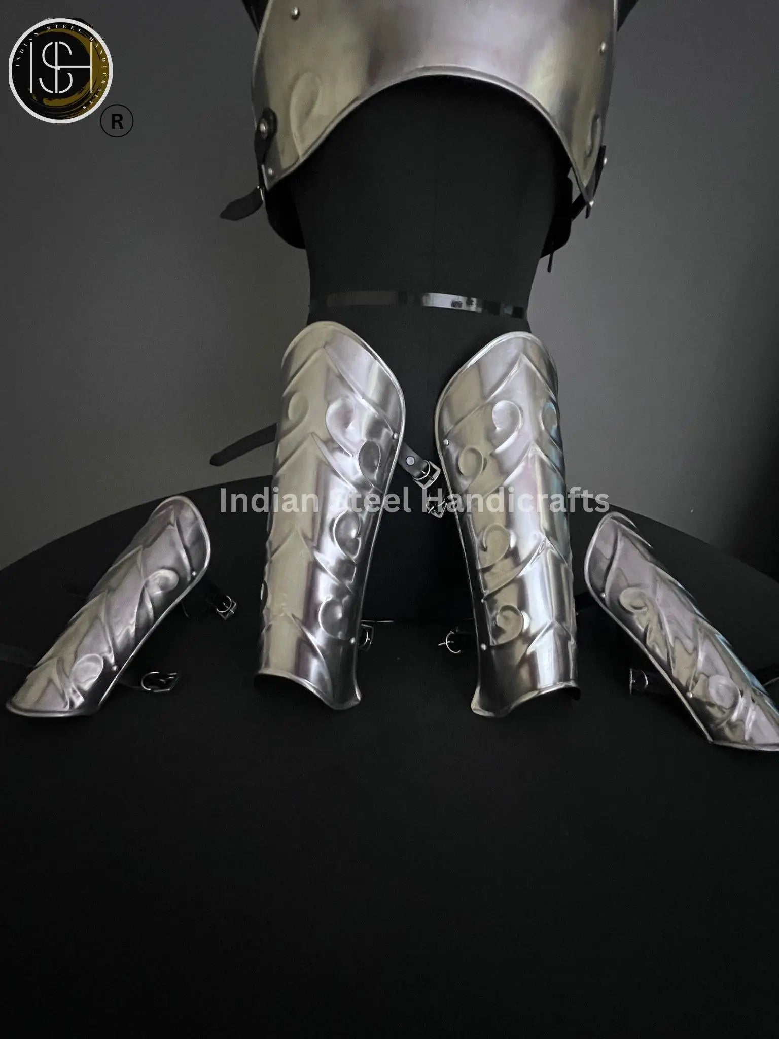 Medieval Knight Lady Armor, Fantasy Female Armor Costume, Cosplay, Larp Armor, Gift item. ISH Collection