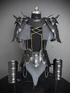 medieval armor,
medieval dress,
knight armor,
cosplay armor,
larp costume,
pauldron armor,
armour,
renfaire,
medieval costume,
armor,
cosplay costume,
gift for her,
birthday gift,
armor of god,
chainmail