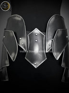 Steel Lady Armor Belt: Medieval Knight Costume, SCA LARP Cosplay