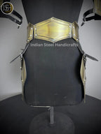 Medieval Cuirass Armor: 20 Gauge Steel Brave Lady Cosplay Set