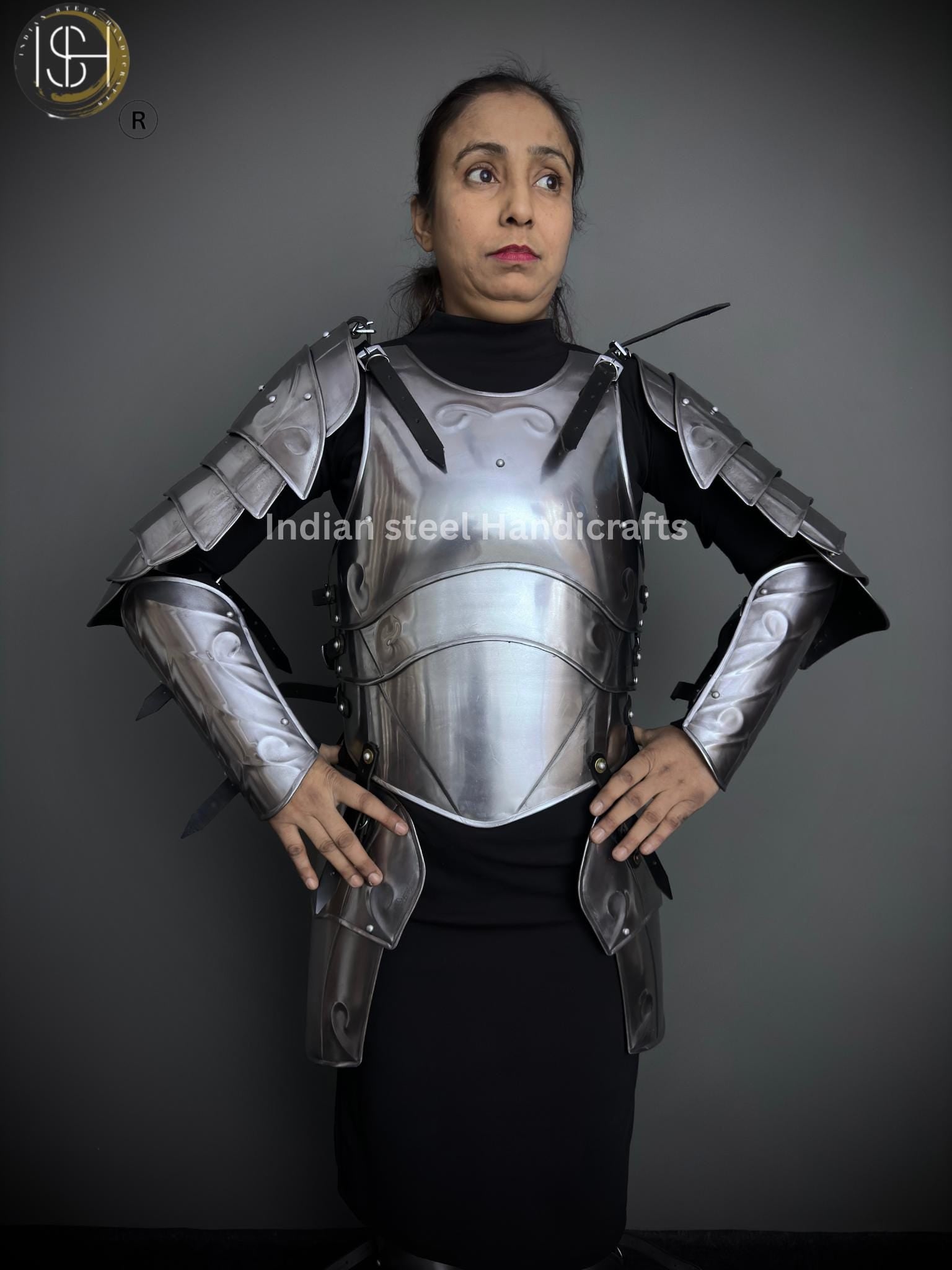 Medieval Knight Female Armor,Larp Armor, Fantasy Costume, Cosplay Armor, Sca Armor,Cosplay, Clothing, Larp Costume, Gift item