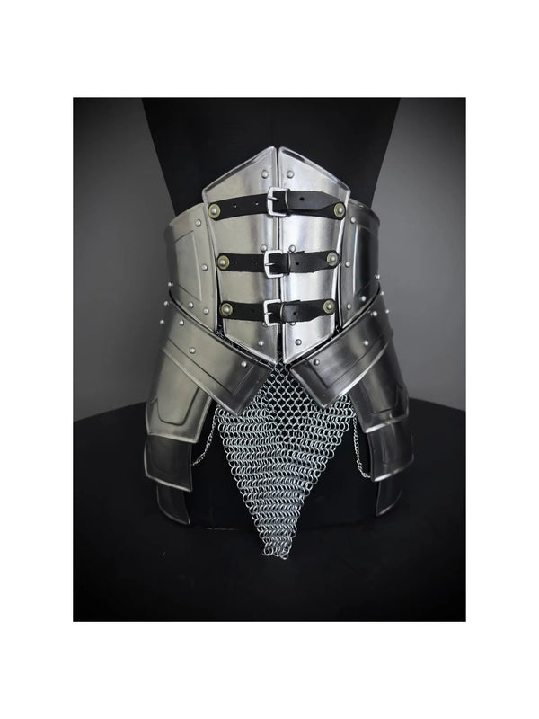 medieval armor,
medieval dress,
knight armor,
cosplay armor,
larp costume,
pauldron armor,
armour,
renfaire,
medieval costume,
armor,
cosplay costume,
gift for her,
birthday gift,
chainmail
chain harness,
gift for girlfriend,
 medieval belt