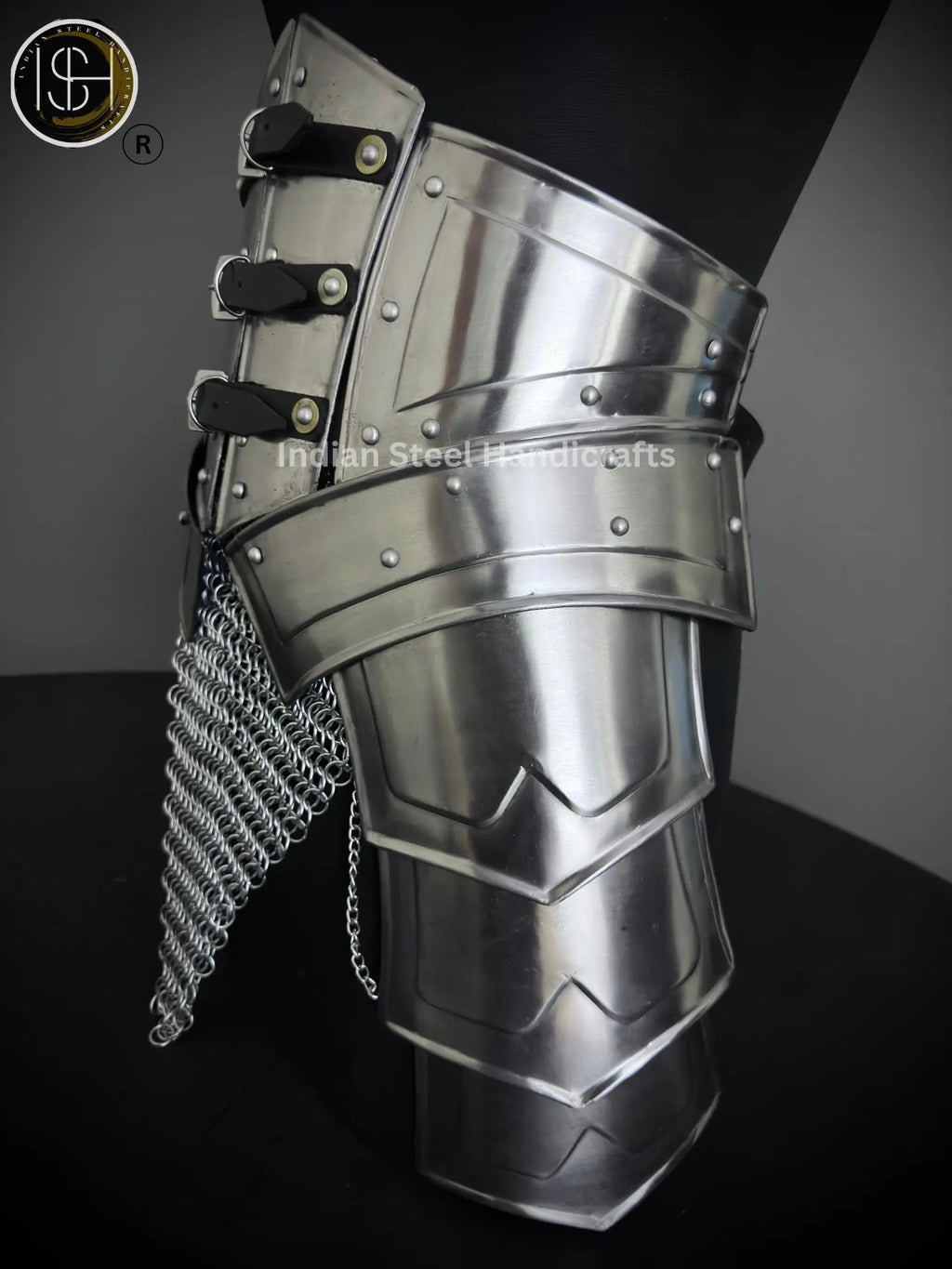 Medieval Steel Corset Armor: Chainmail Skirt, SCA LARP Cosplay
