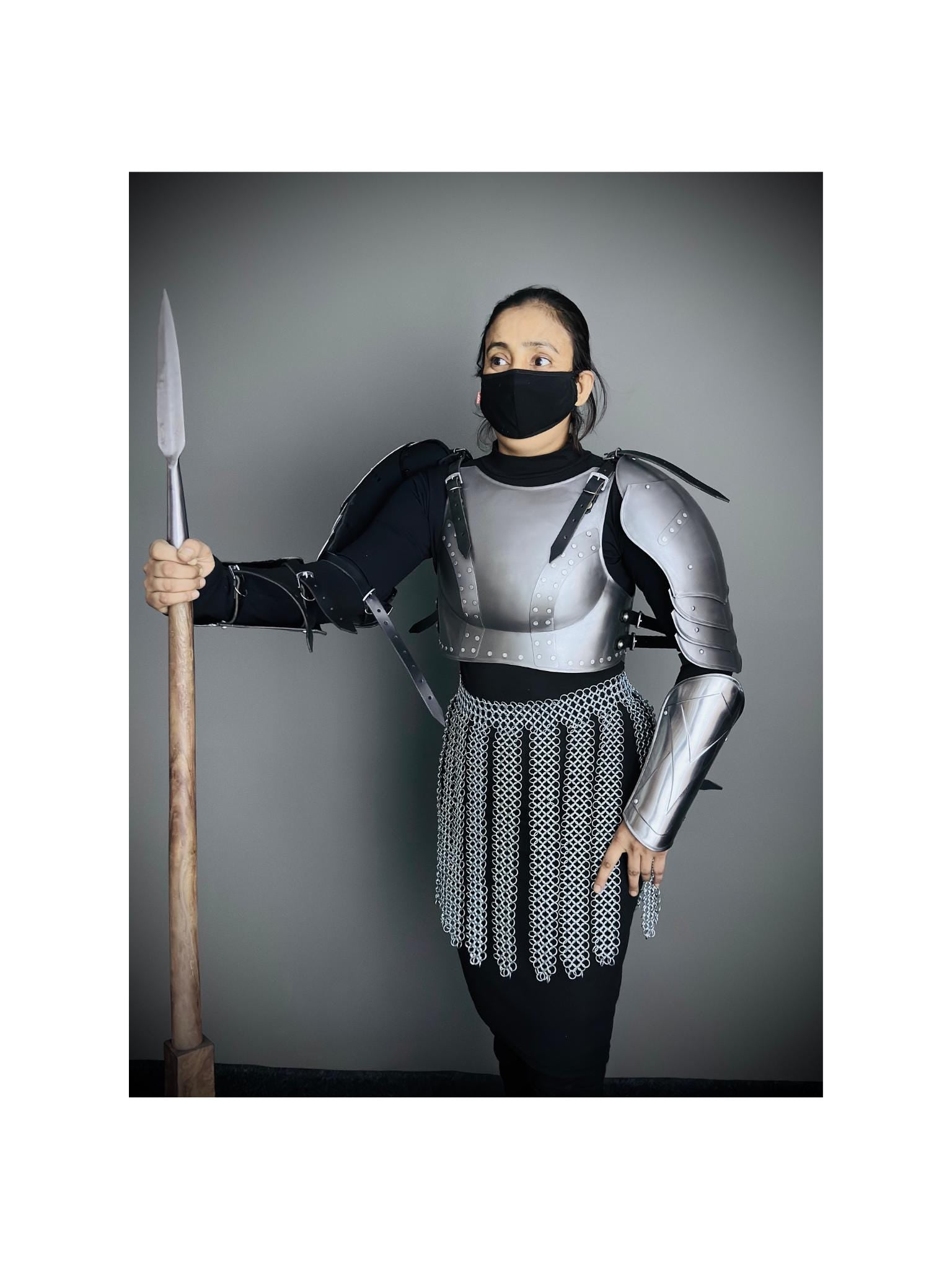Ciri Witcher female chest armor pauldrons armor, Female Fantasy Armor Costume, Cosplay Armor, Larp Armor, Sca Armor, Gift for Women.