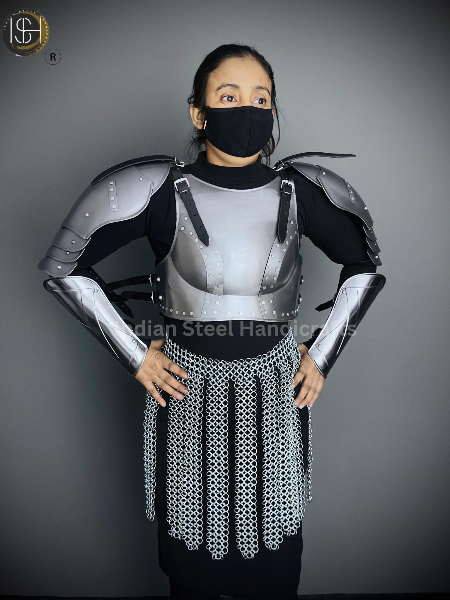 Ciri Witcher female chest armor pauldrons armor, Female Fantasy Armor Costume, Cosplay Armor, Larp Armor, Sca Armor, Gift for Women.