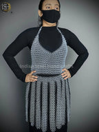 Viking Skirt Top, Ren faire Chainmail Handmade Armor, Cosplay Armor, SCA Armor, Larp Costume, Christmas Gift, Gift for Her ISH Collection