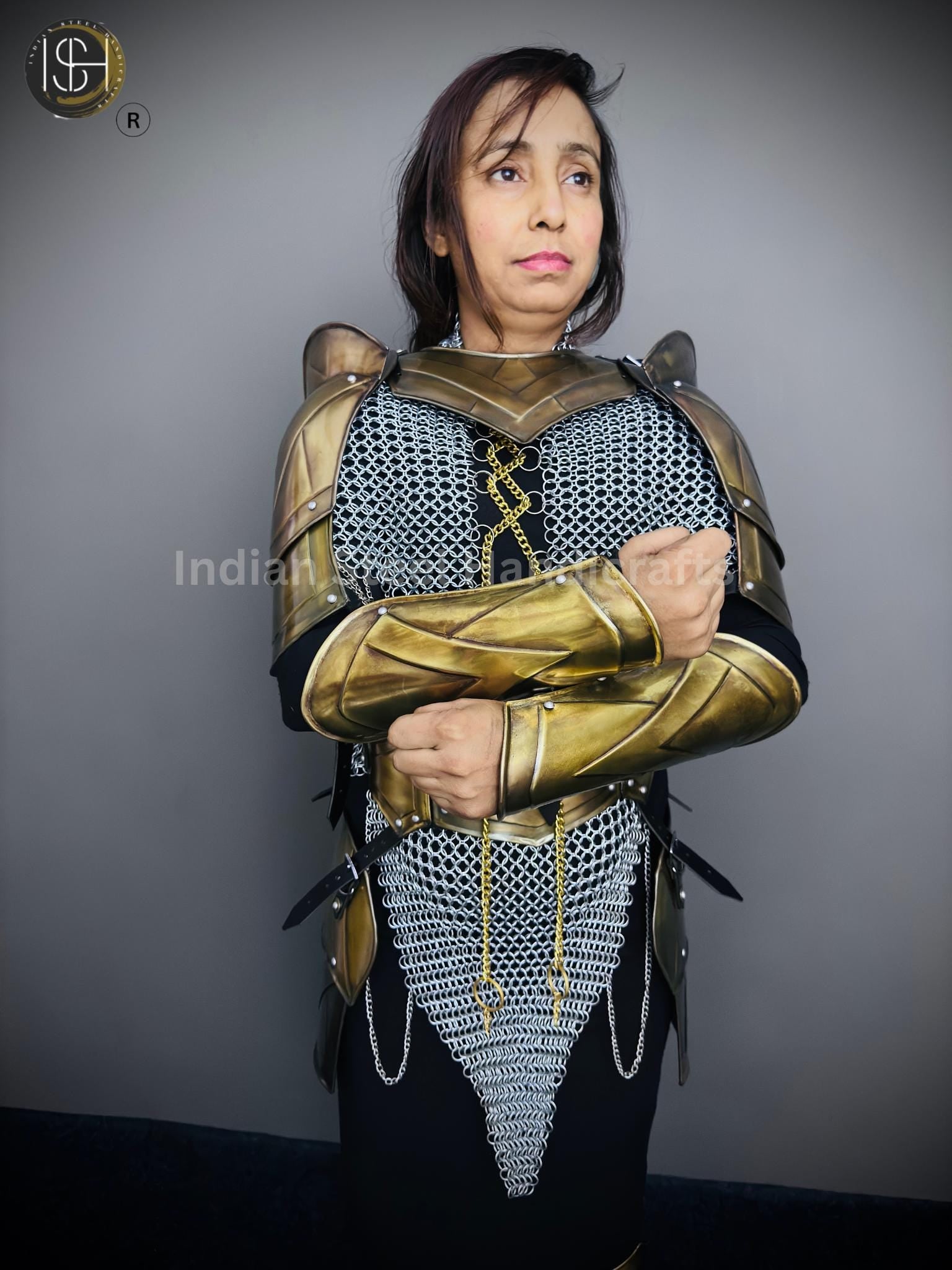 Medieval Knight Armor, Brave Lady Armor, Cosplay Armor, Sca Armor, Larp Armor, Fantasy Armor, Gift for women.