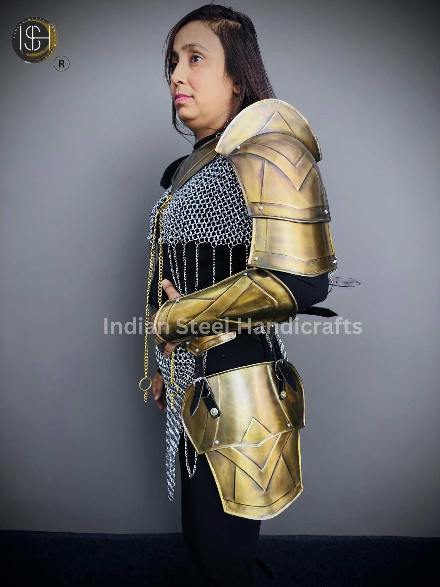 Medieval Knight Armor, Brave Lady Armor, Cosplay Armor, Sca Armor, Larp Armor, Fantasy Armor, Gift for women.