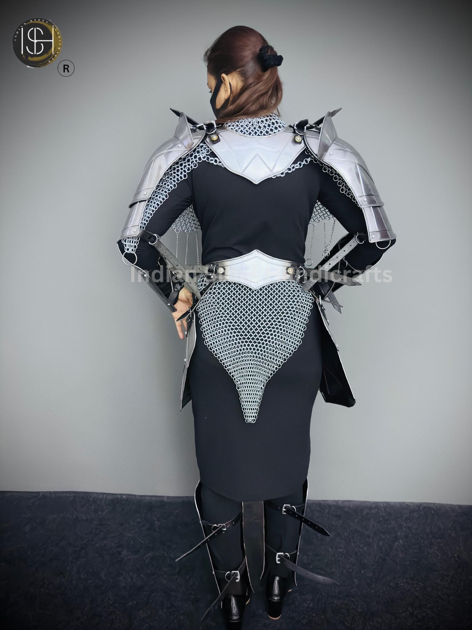 Medieval Knight Armor, Brave Lady Armor, Cosplay Armor, Sca Armor, Larp Armor, Fantasy Armor, Gift for women.