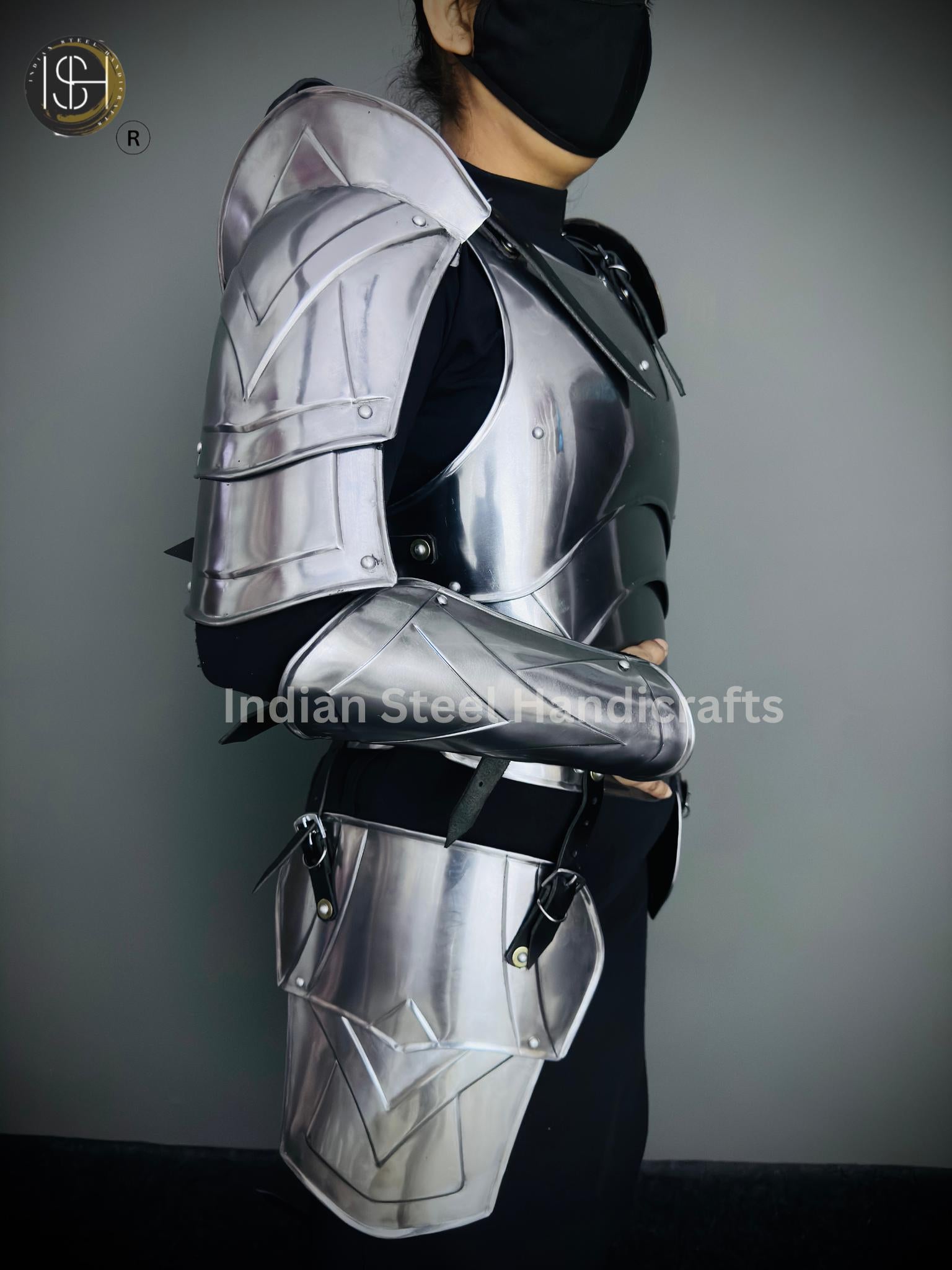 Medieval Knight Female Armor,Larp Armor, Fantasy Costume, Cosplay Armor, Sca Armor,Cosplay, Clothing, Larp Costume, Gift item