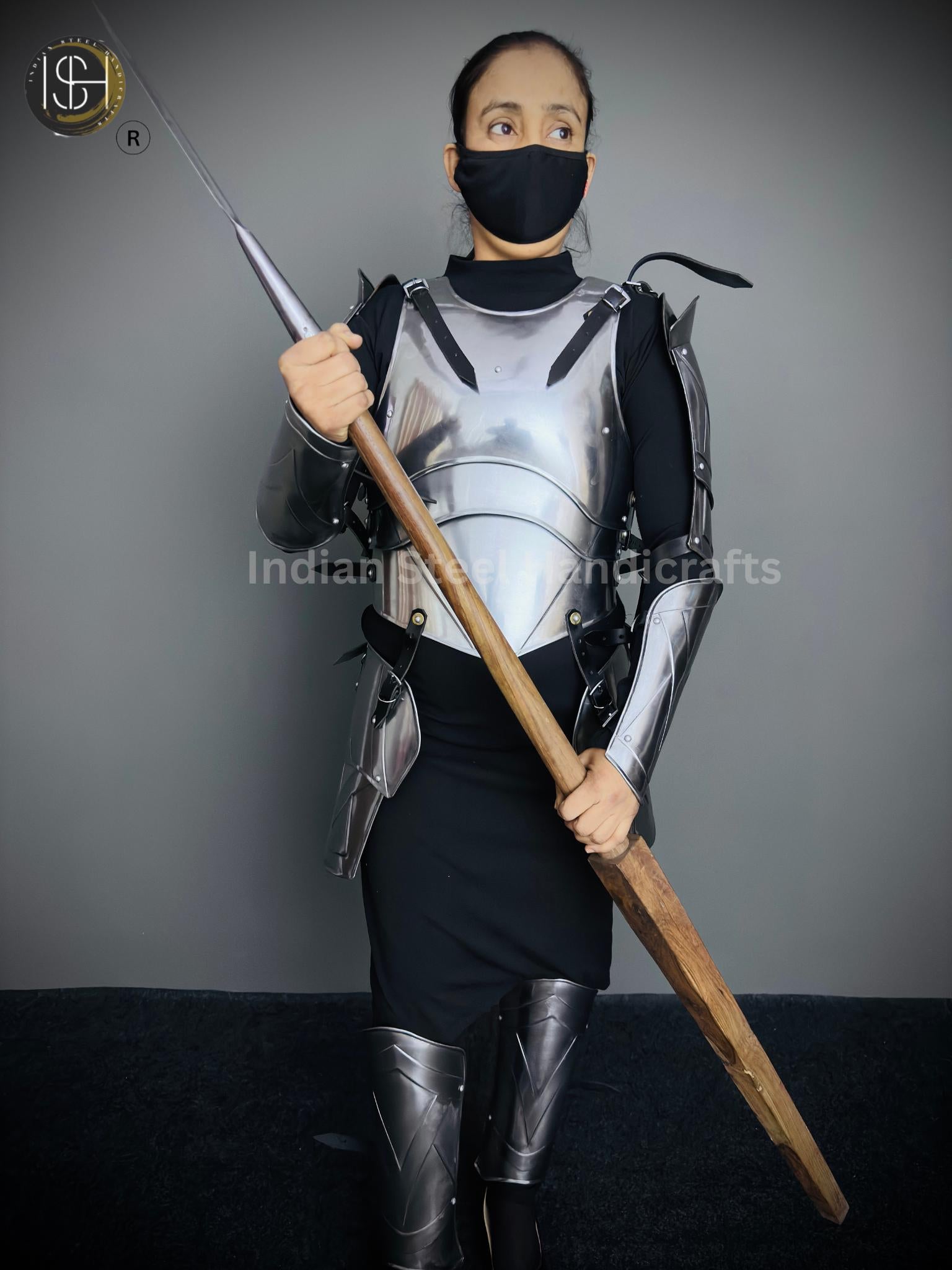 Medieval Knight Female Armor,Larp Armor, Fantasy Costume, Cosplay Armor, Sca Armor,Cosplay, Clothing, Larp Costume, Gift item