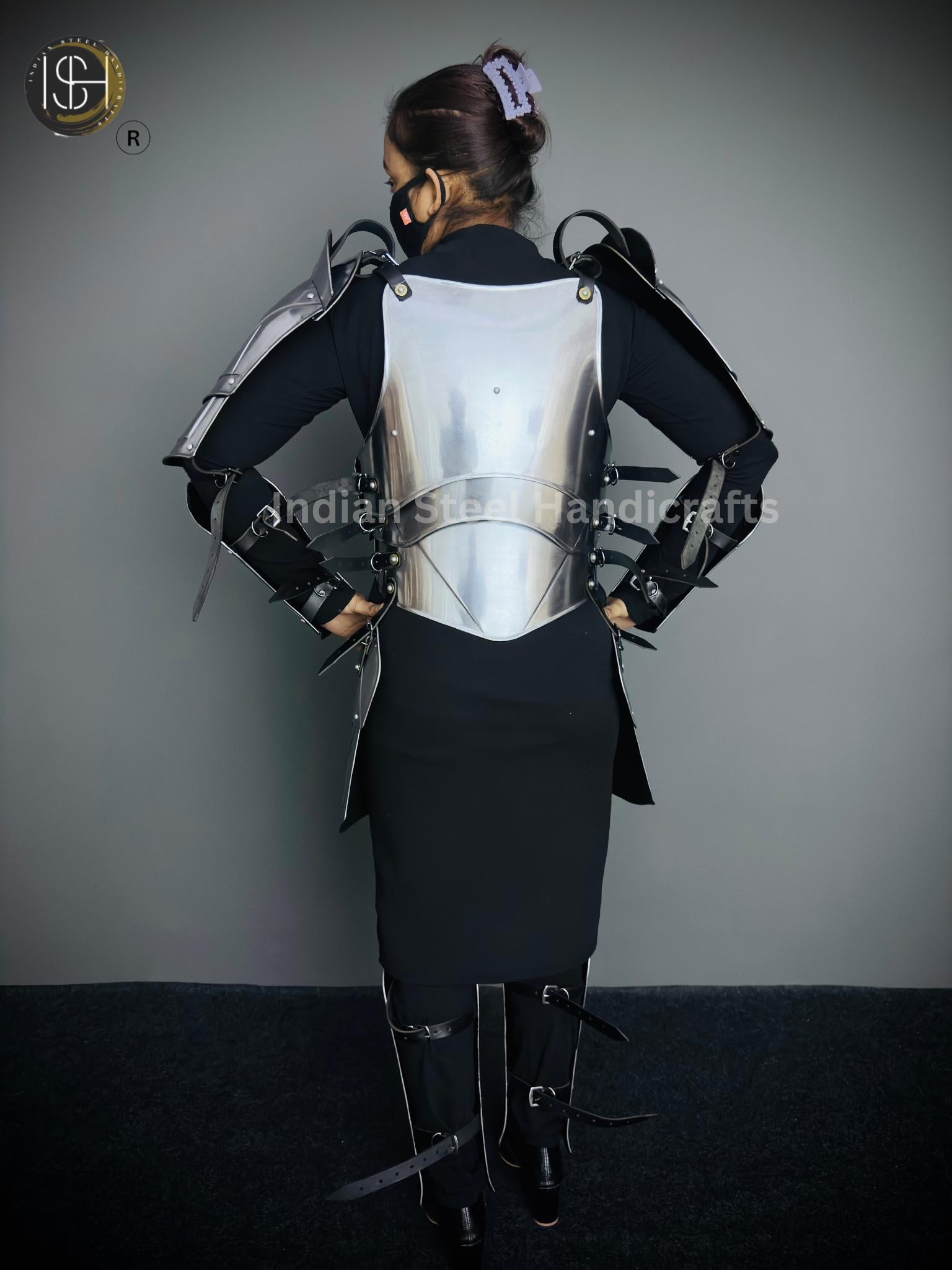 Medieval Knight Female Armor,Larp Armor, Fantasy Costume, Cosplay Armor, Sca Armor,Cosplay, Clothing, Larp Costume, Gift item