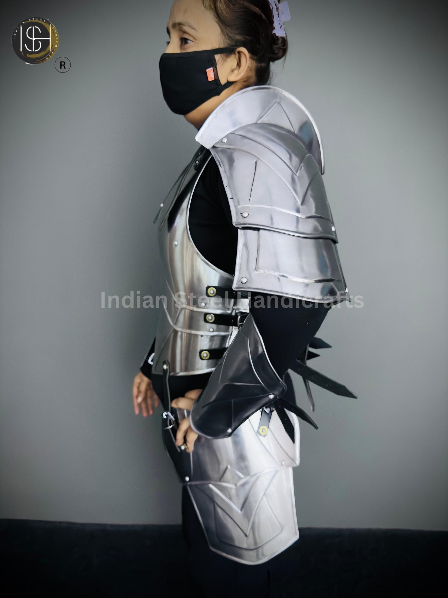 Medieval Knight Female Armor,Larp Armor, Fantasy Costume, Cosplay Armor, Sca Armor,Cosplay, Clothing, Larp Costume, Gift item