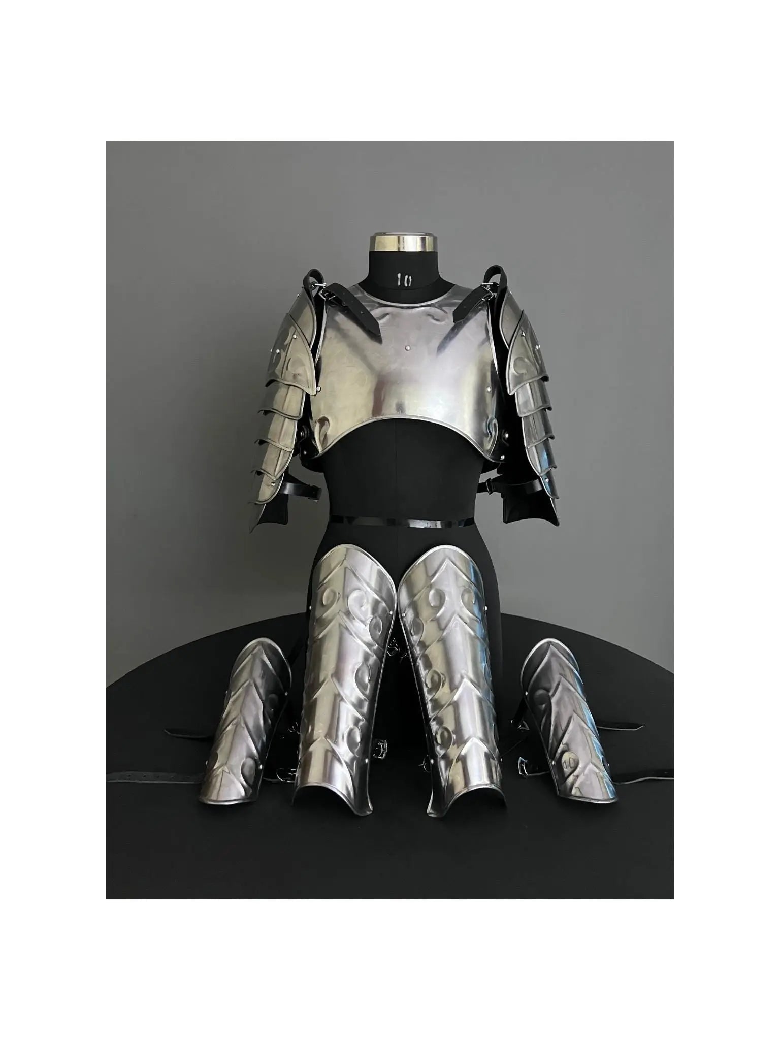 Medieval Knight Lady Armor, Fantasy Female Armor Costume, Cosplay, Larp Armor, Gift item. ISH Collection