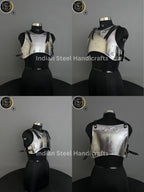 Medieval Knight Lady Armor, Fantasy Female Armor Costume, Cosplay, Larp Armor, Gift item. ISH Collection