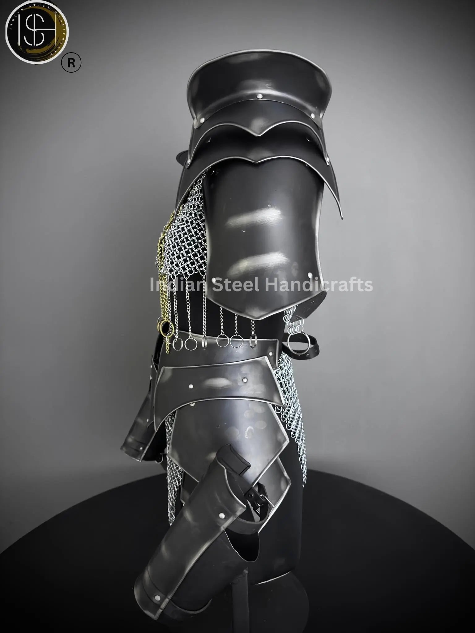 Medieval Cuirass Armor, Brave Lady Armor,Chainmail Armor, Cosplay Armor, Sca Armor, Larp Armor, Fantasy Armor, Gift for women. ISH Collection