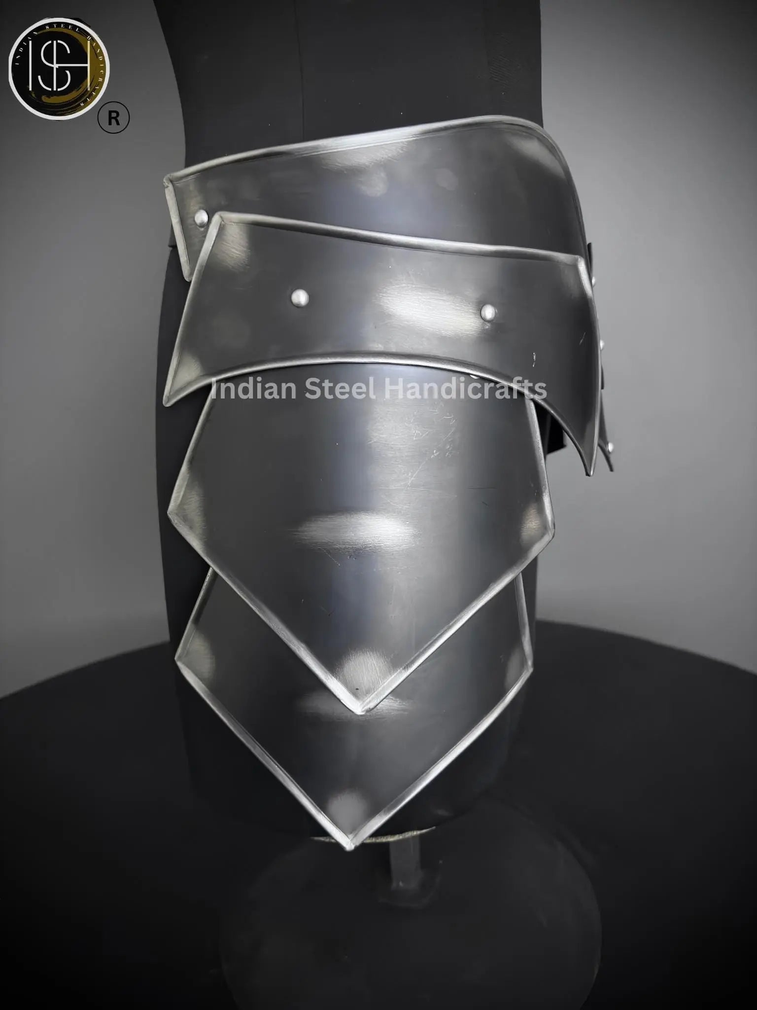 Steel Lady Armor Belt: Medieval Knight Costume, SCA LARP Cosplay