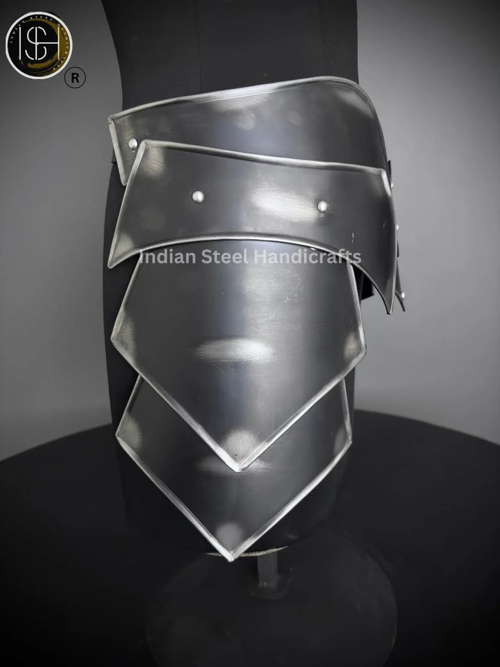 Steel Lady Armor Belt: Medieval Knight Costume, SCA LARP Cosplay
