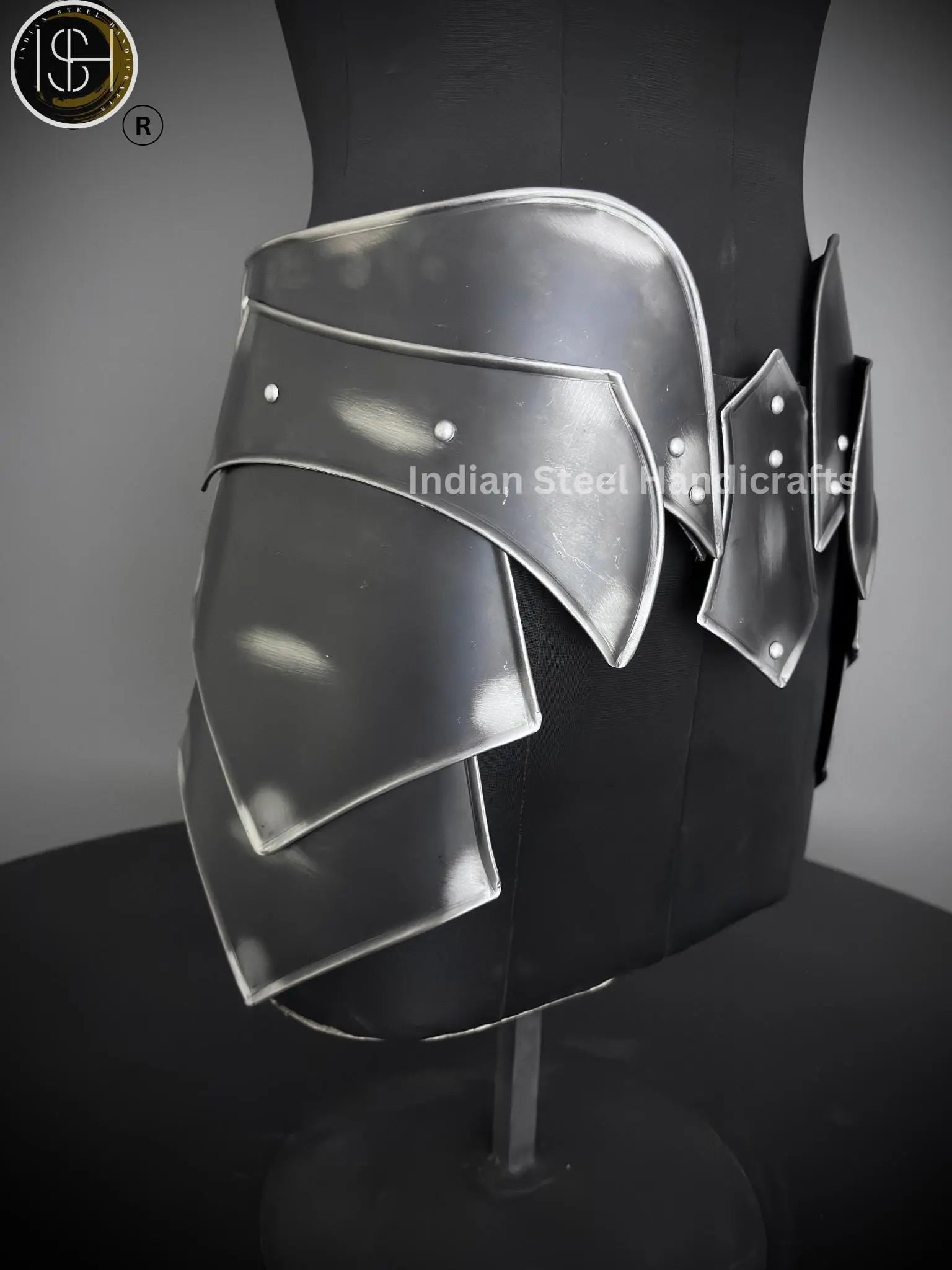 Medieval Knight Lady Armor, Female Larp Armor Costume, Belt Armor, Cosplay, Sca, Larp Armor, Gifts item ISH Collection