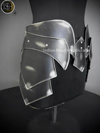 Steel Lady Armor Belt: Medieval Knight Costume, SCA LARP Cosplay