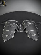 Steel Lady Armor Belt: Medieval Knight Costume, SCA LARP Cosplay