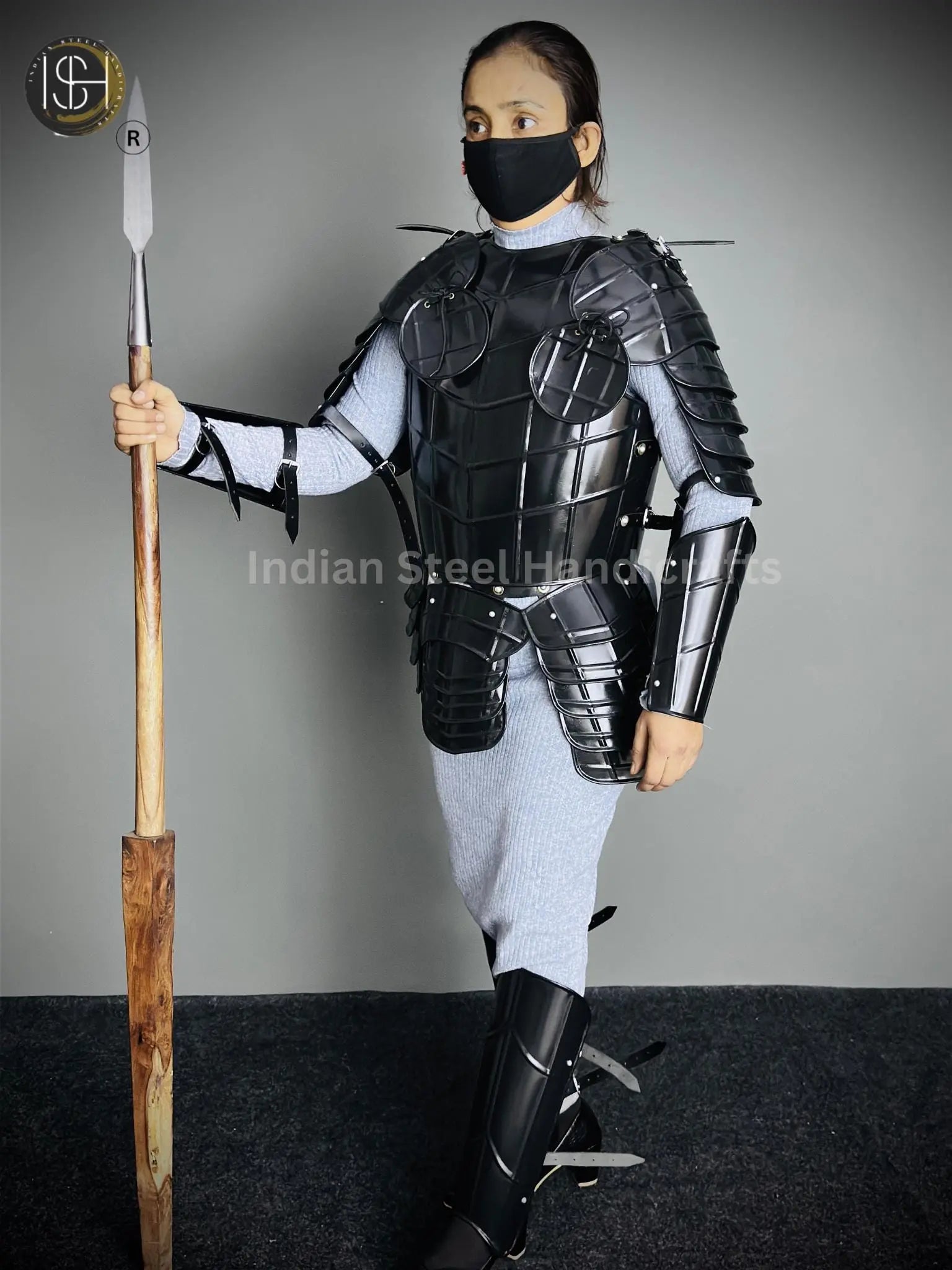 Medieval Knight Armor, Worrier Armor, Larp Armor Costume, Cosplay, Sca, Larp Armor, Fantasy Armor, Gift for men/women. ISH Collection