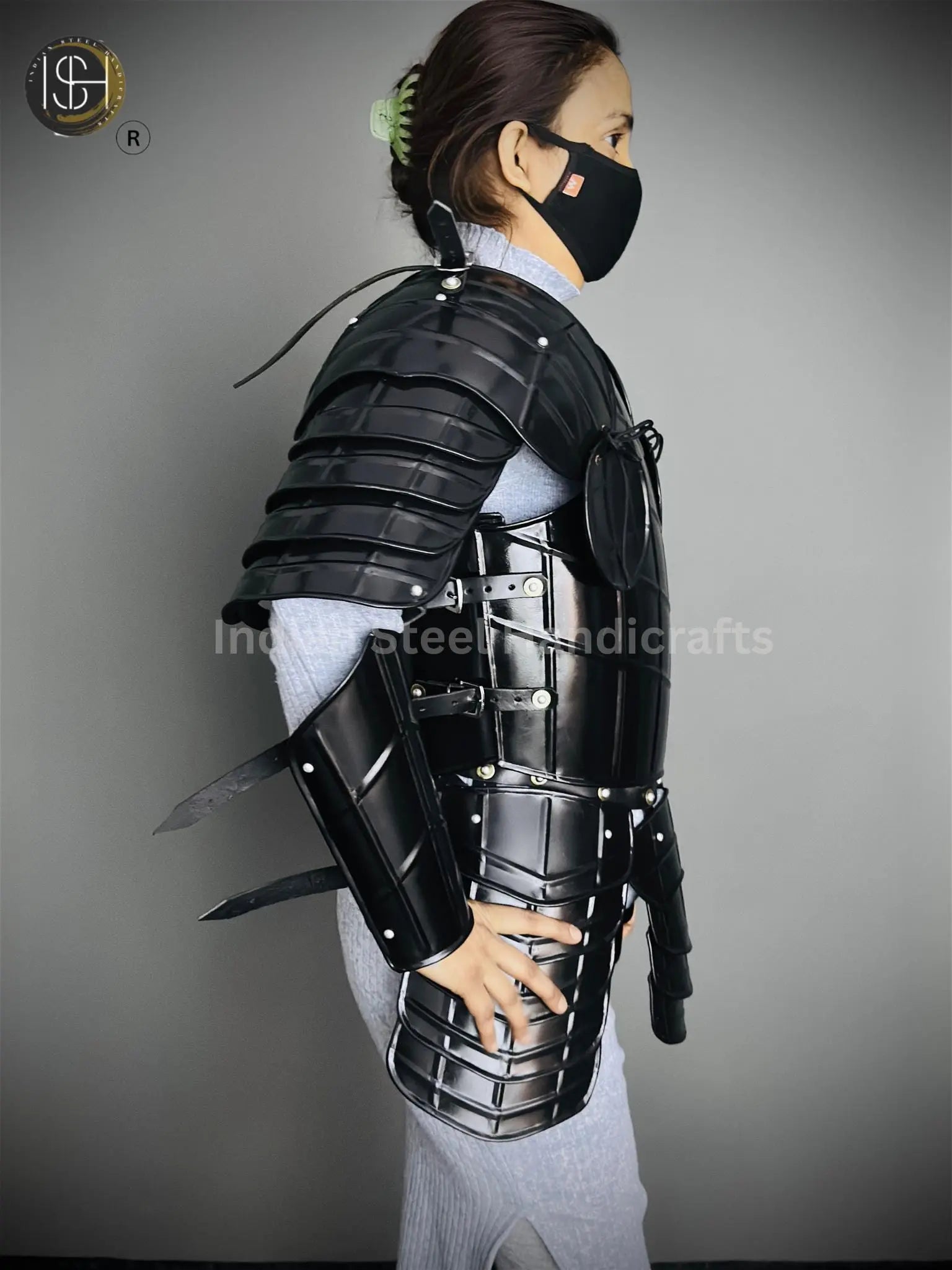 Medieval Knight Armor, Worrier Armor, Larp Armor Costume, Cosplay, Sca, Larp Armor, Fantasy Armor, Gift for men/women. ISH Collection