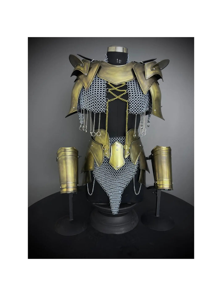 medieval armor,
medieval dress,
knight armor,
cosplay armor,
larp costume,
pauldron armor,
armour,
renfaire,
medieval costume,
armor,
cosplay costume,
gift for her,
birthday gift,
armor of god,
chainmail