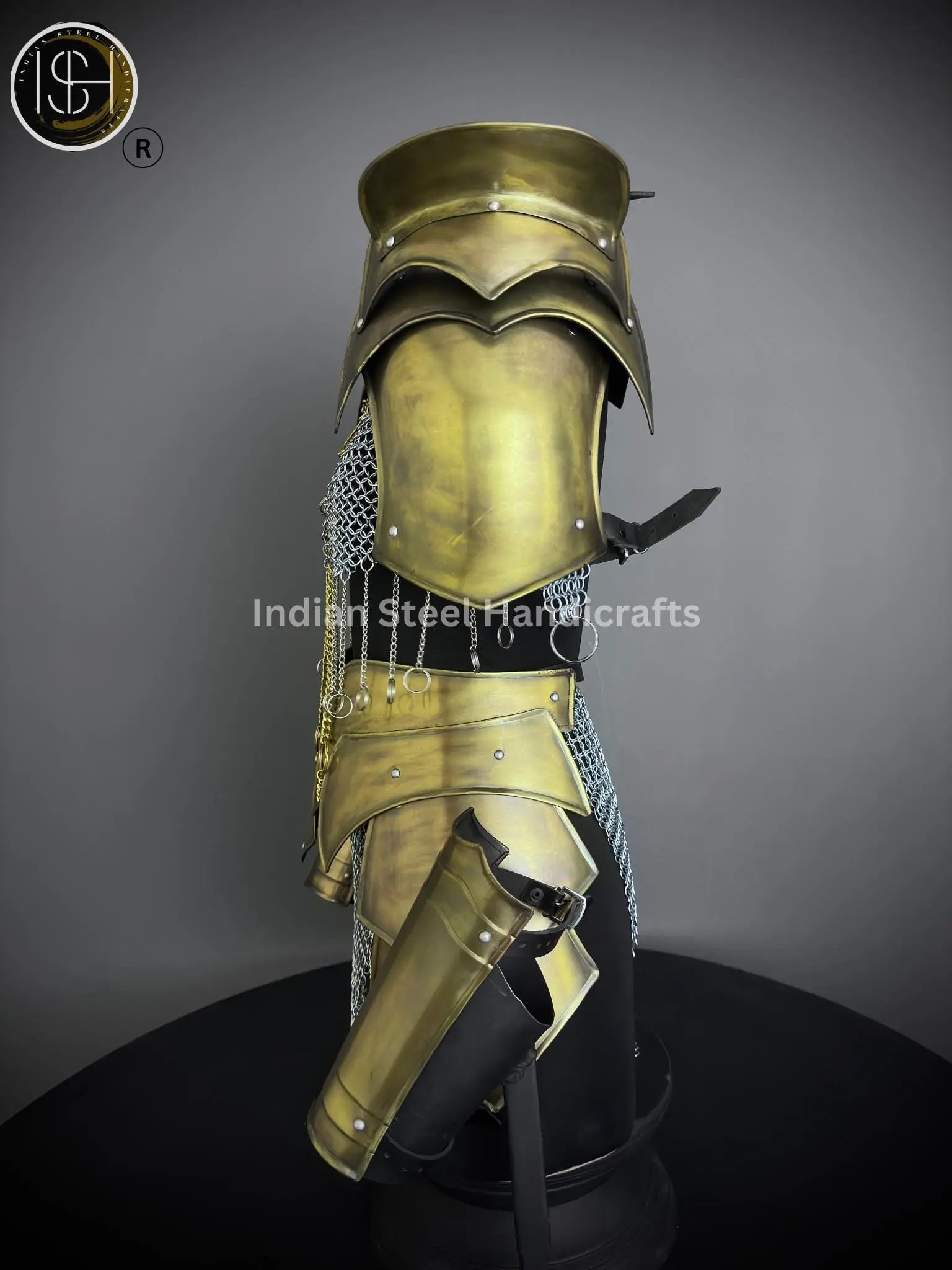 Medieval Cuirass Armor, Brave Lady Armor, Chainmail Armor, Cosplay Armor, Sca Armor, Larp Armor, Fantasy Armor, Gift for women. ISH Collection