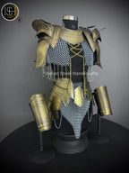Medieval Cuirass Armor: Steel Lady Cosplay Set - SCA LARP Costume