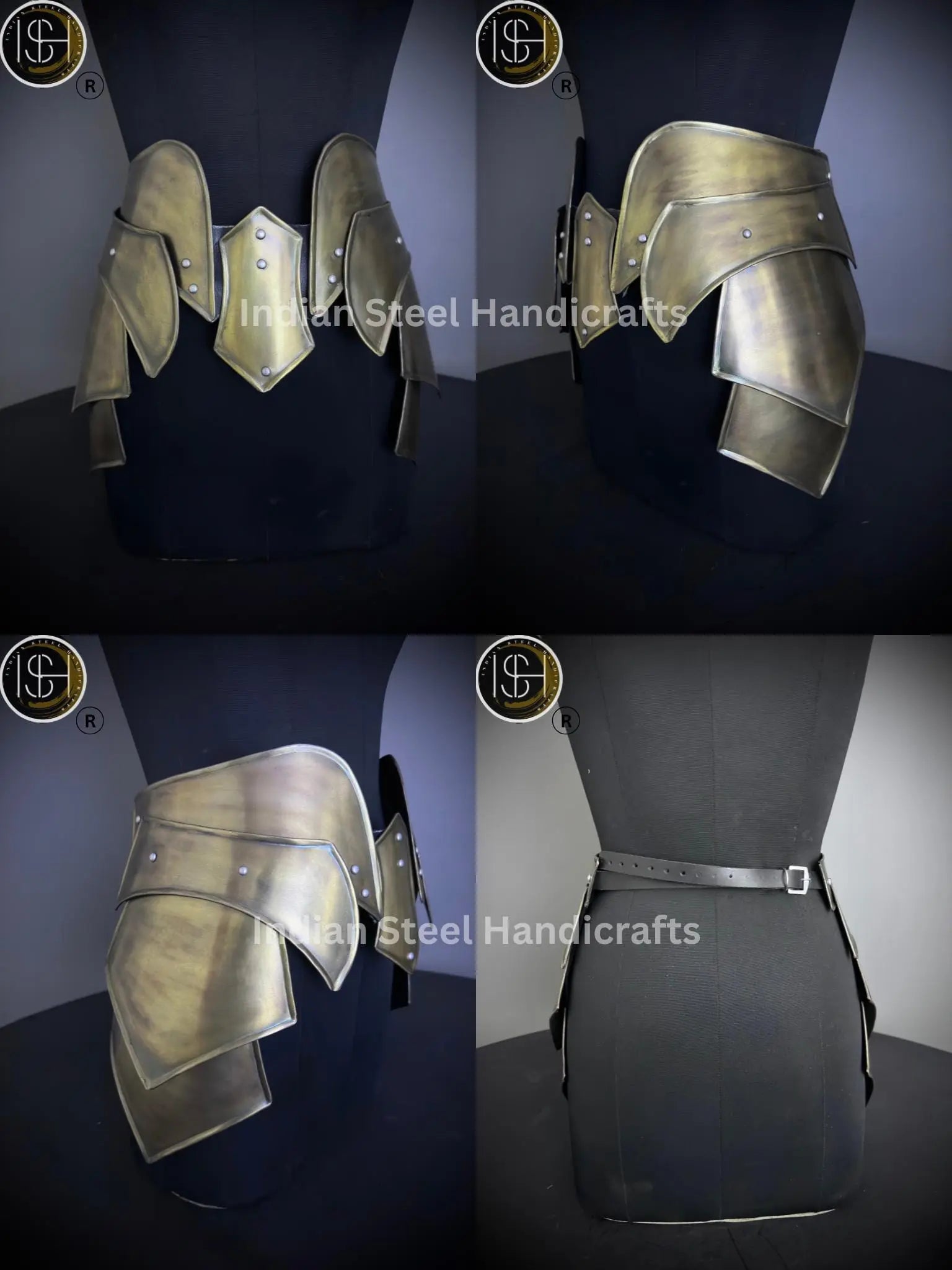 Medieval Cuirass Armor: Steel Lady Cosplay Set - SCA LARP Costume
