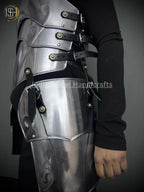 Medieval Knight Armor, Fantasy female Chest & Tesset armor, Sca, Cosplay, Larp Armor Costume, Gift items. ISH Collection